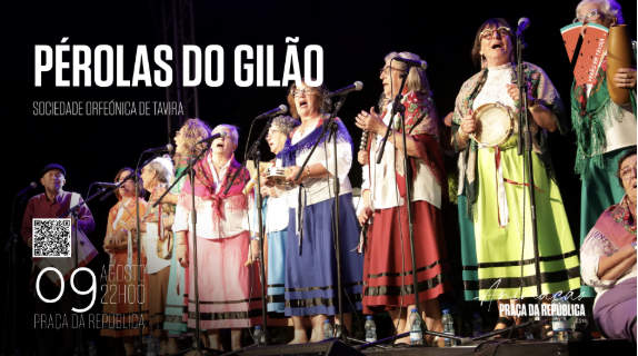 Animação Praça da República | Pérolas do Gilão (Sociedade Orfeónica de Tavira) — event image